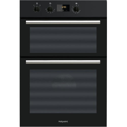 Hotpoint DD2 540 BL - Black Built in Electric Double Oven - A/A energy