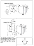 Culina UBO651SS - Stainless Steel 65L Single Oven - Fan Assisted - A Energy Rating