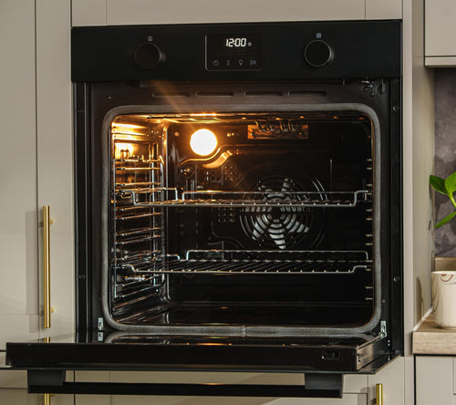 CDA SC500BL - Black Single Oven - 76L Capacity - A Rated
