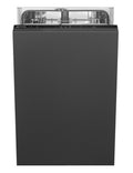 Smeg DI4522 - Black Integrated Dishwasher - E energy