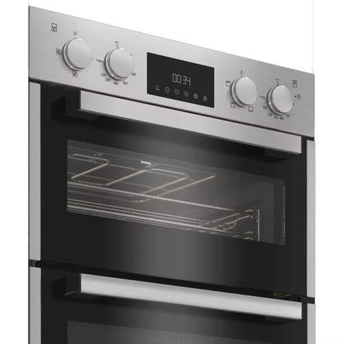 Hotpoint DIH 10D IX- Stainless Steel Double Oven - Built-in 75L/38L - A Energy