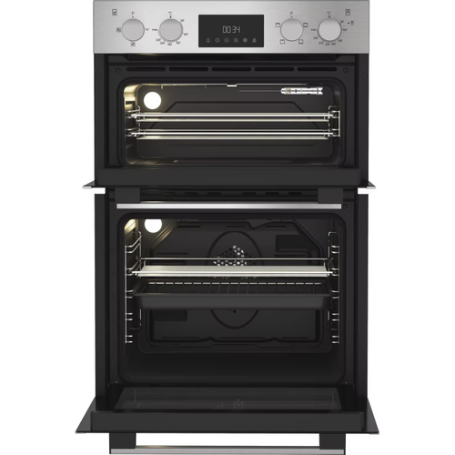 Hotpoint DIH 10D IX- Stainless Steel Double Oven - Built-in 75L/38L - A Energy