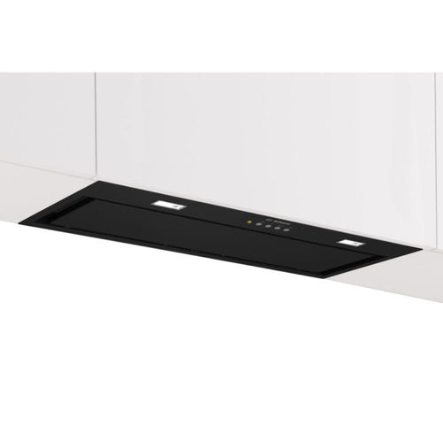 Bosch DLN77AC60B - Black 70cm Canopy Cooker Hood - 730 m³/h Boost - A energy