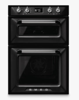 Smeg DOSF6920N1 - Black Built in Electric Double Oven - A/A energy