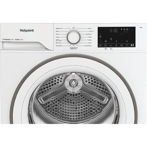 Hotpoint C HD 103M WW UK - White 10KG Heat Pump Tumble Dryer - Freestanding