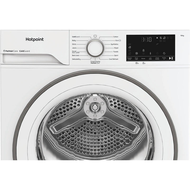 Hotpoint C HD 103M WW UK - White 10KG Heat Pump Tumble Dryer - Freestanding