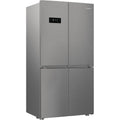 Hotpoint HPGF 6544 X4UK - Brushed Steel American Fridge Freezer - 572L - E Rating