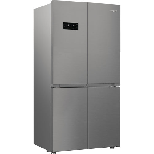 Hotpoint HPGF 6544 X4UK - Brushed Steel American Fridge Freezer - 572L - E Rating
