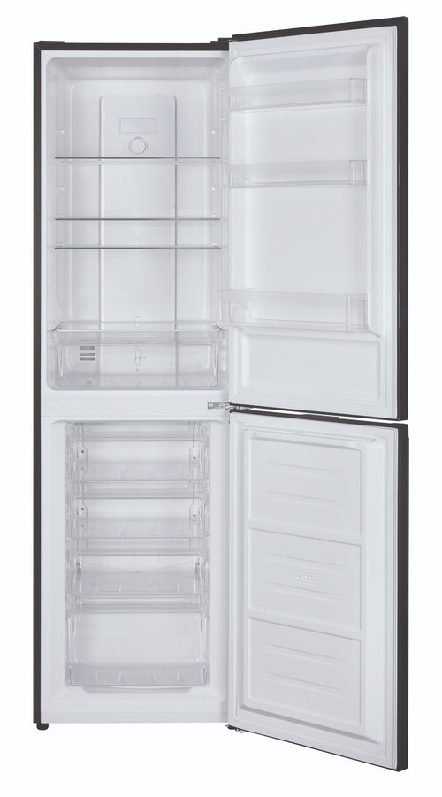 Iceking IK5050BK - Black Freestanding Frost Free Fridge Freezer - E energy