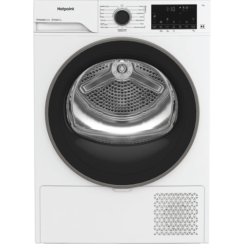 Hotpoint C HD 94M WBS UK - White 9KG Tumble Dryer - Heat Pump