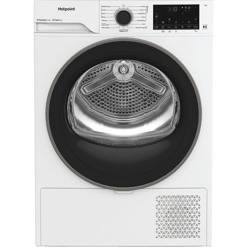 Hotpoint C HD 94M WBS UK - White 9KG Tumble Dryer - Heat Pump - Display