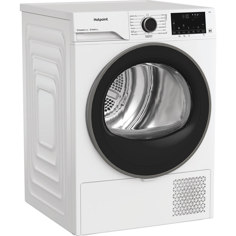 Hotpoint C HD 94M WBS UK - White 9KG Tumble Dryer - Heat Pump - Display