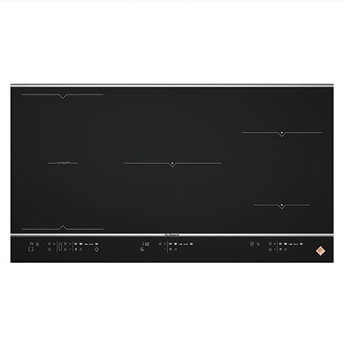 De Dietrich DPI7966XS - Black 5 Zone Electric Hob