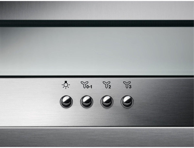 AEG DTB3954M - Stainless Steel/Glass Chimney Hood - 90cm Wide - C Energy Rated