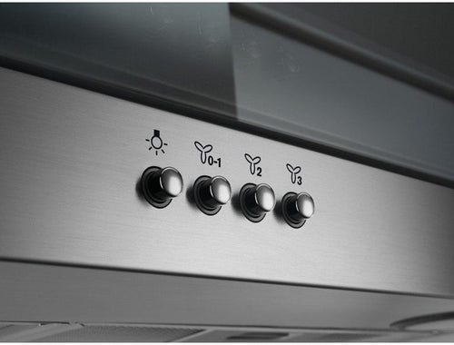 AEG DTB3954M - Stainless Steel/Glass Chimney Hood - 90cm Wide - C Energy Rated