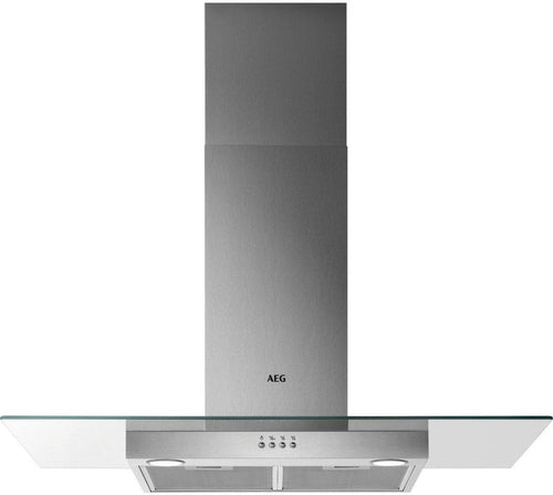 AEG DTB3954M - Stainless Steel/Glass Chimney Hood - 90cm Wide - C Energy Rated