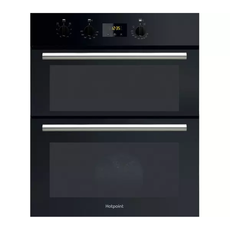 Hotpoint DU2 540 BL - Black Built under Electric Double Oven - B/B energy