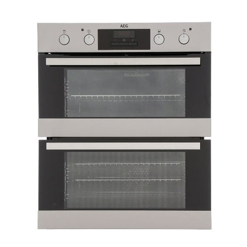 AEG DUB331110M - Stainless steel Built under Electric Double Oven - Catalytic cleaning - A energy - Display