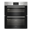 Indesit DUI 10D IX - Stainless Steel Double Oven - Built Under Electric - A/A Rated - Display