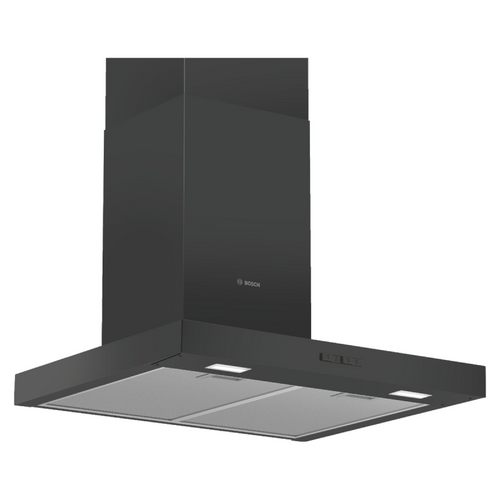 Bosch DWB66BC60B - Black Chimney Extractor Hood - B energy