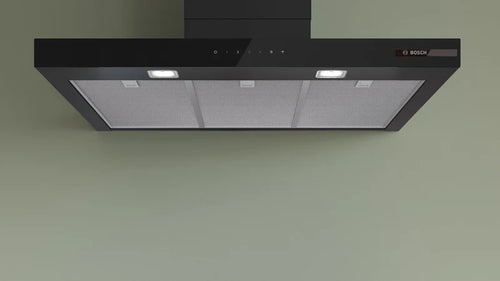 Bosch DWB97DN60B - Matt Black Chimney Extractor - 90cm Wall-Mounted Hood