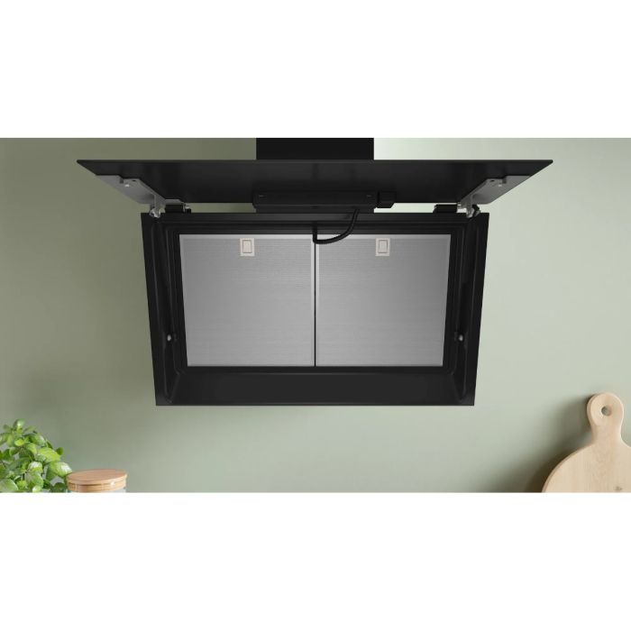 Bosch Series 6 DWK81AN60B - Black Chimney Extractor Hood - A+ energy