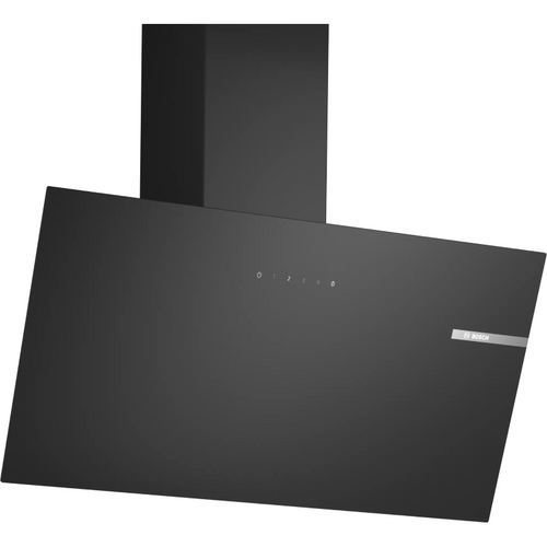 Bosch DWK85DK60B - Black Chimney Extractor Hood - A energy