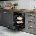 Rangemaster ECL6013PBLG/C - Black Single Oven - 69L - A Energy Rated