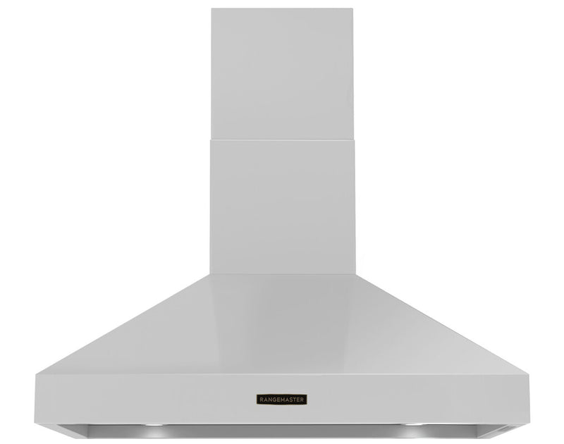 Rangemaster RDLXHD100PWHT/AB1 100 Deluxe Cooker Hood – White / Antique Brass