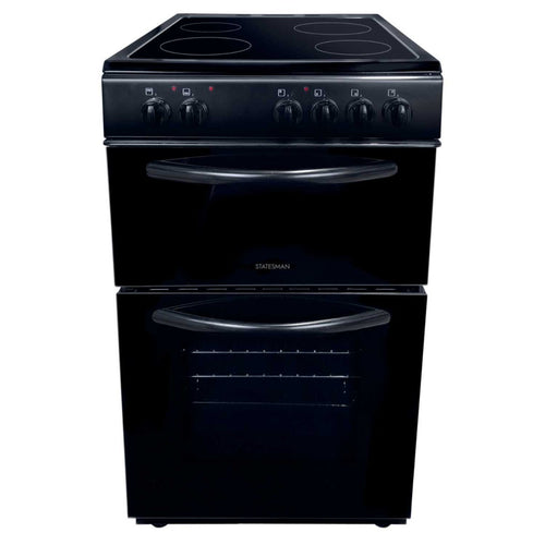 Statesman EDC50B - Black 4 Zone Electric Cooker - Display