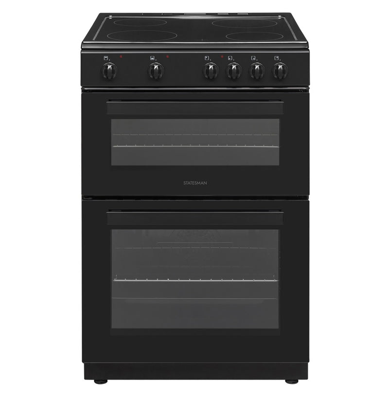 Statesman EDC60B2 - Black 4 Zone Electric Cooker - A energy