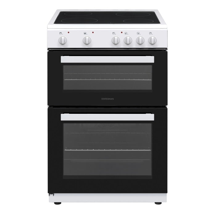 Statesman EDC60W2 - White 4 Zone Electric Cooker - A energy