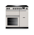 Rangemaster PR90EIPIVY/CM1 - Cream 90cm Electric Range Cooker - Induction Hob - A energy
