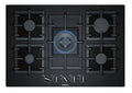 Siemens EP7A6QB90 - Black 5 Zone Gas Hob