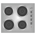 Statesman ESH630SS - Stainless steel 4 Zone Solid Plate Hob - A energy