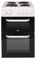 sia ETSA51W - White 4 Zone Electric Cooker - A energy