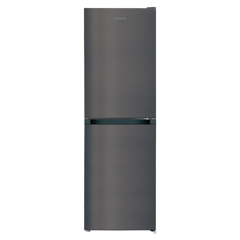 Statesman F01754LFX - Freestanding 50/50 Fridge Freezer, Smart Frost , 254 Litre, Dark Inox - Display