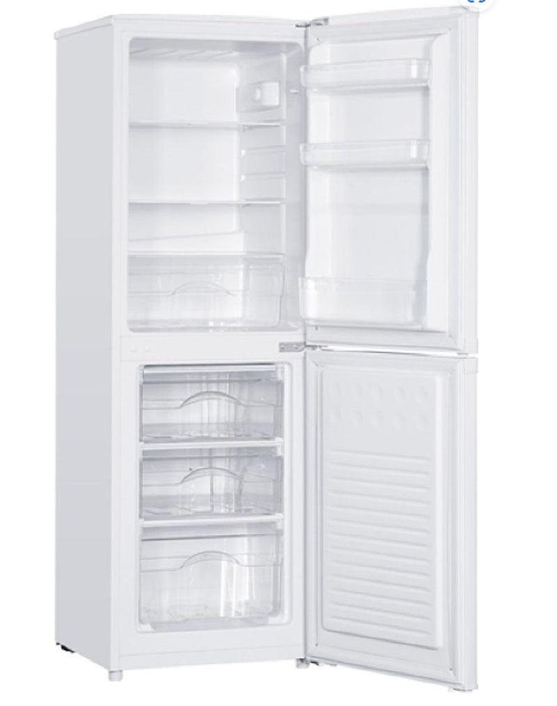 Statesman F1448W - White Freestanding 50/50 Manual Defrost Fridge Freezer