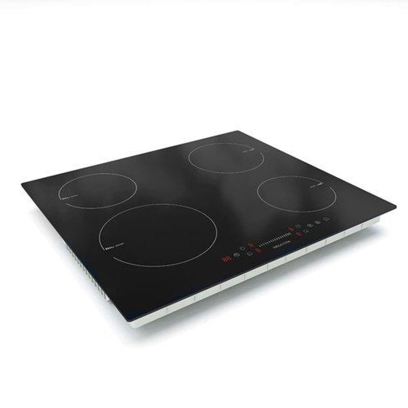 Teknix SCIH6PISL - Black 4 Zone Induction Hob