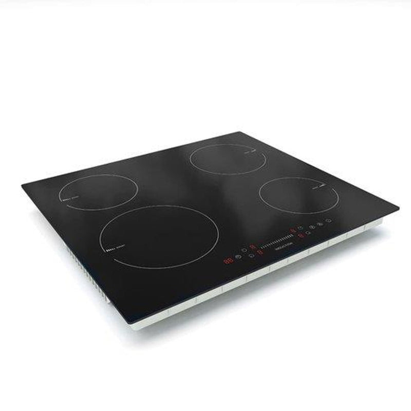 Teknix SCIH6PISL - Black 4 Zone Induction Hob - Display