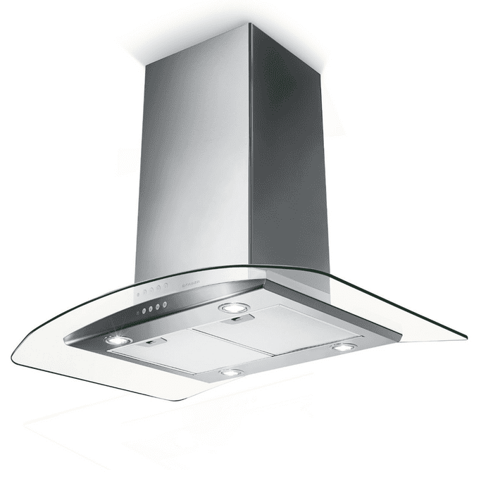 Faber Tratto Isola - Stainless Steel Island Cooker Hood - 90cm - 700m³/h