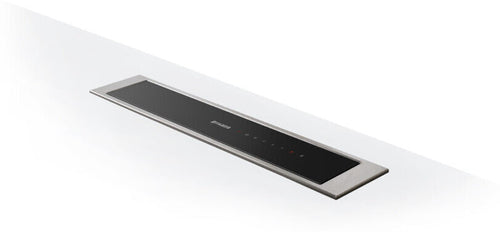 Faber FABULA-PLUS-EVO-A60 - Black Glass/Stainless Steel 60cm Downdraft Extractor - B Energy Rated
