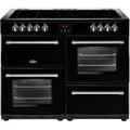 Belling FARMHOUSE 110E Blk 444444 - Black 5 Zone Electric Cooker - A/A energy