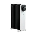 Midea MHO231U11BPW - White & Black 2300W Oil Filled Radiator - 11 Fin - Freestanding