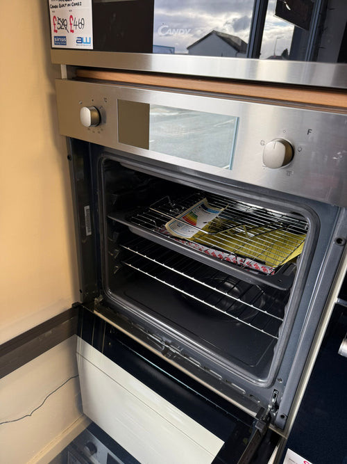 CANDY FCP405X/E Electric Oven - Stainless Steel - Display