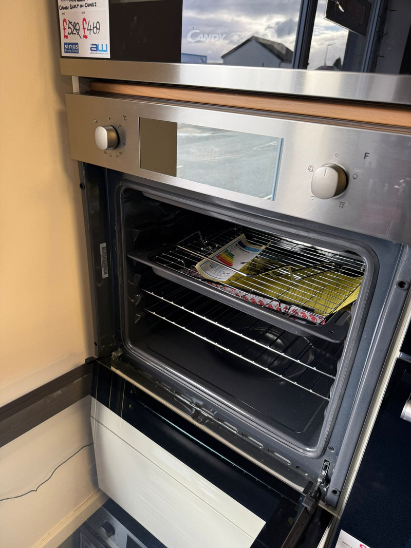 CANDY FCP405X/E Electric Oven - Stainless Steel - Display