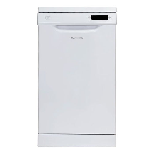 Statesman FD10PWE - White Freestanding Dishwasher - E energy - Display