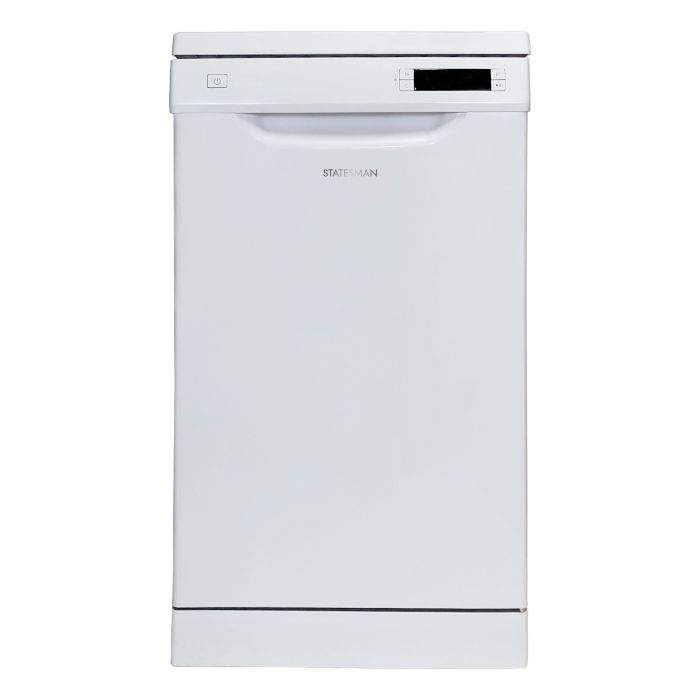Statesman FD10PWE - White Freestanding Dishwasher - E energy - Display