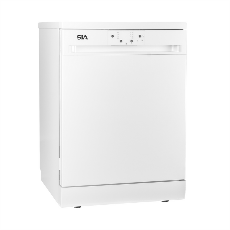 SIA SFSD604W - White Freestanding Dishwasher - 14 Place Settings - E Energy