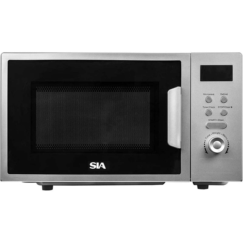 sia FDM21SI - Silver Freestanding Microwave - Display
